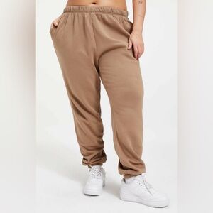 Good American Tan Joggers